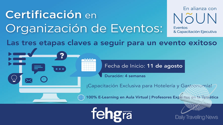 -FEHGRA presenta Capacitaci�n para Organizar Eventos Exitosos en el Sector Hotelero y Gastron�mico-