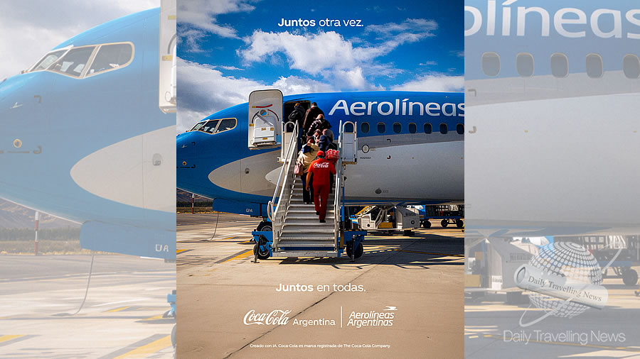 -Coca-Cola Argentina y Aerol�neas Argentinas vuelven a volar juntas-