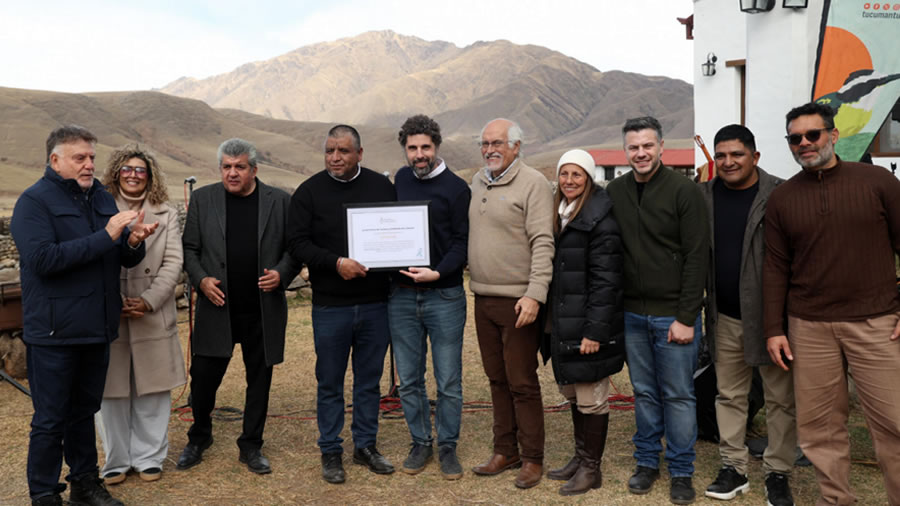 -Taf� del Valle recibi� la certificaci�n como candidata a los Best Tourism Villages 2026-