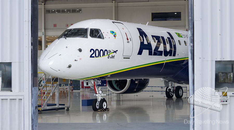 -Embraer celebra la entrega del E-Jet n�mero 2.000-