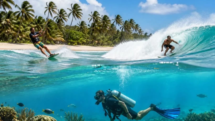 -5 playas de la República Dominicana calificadas como paraísos para los deportes acuáticos-