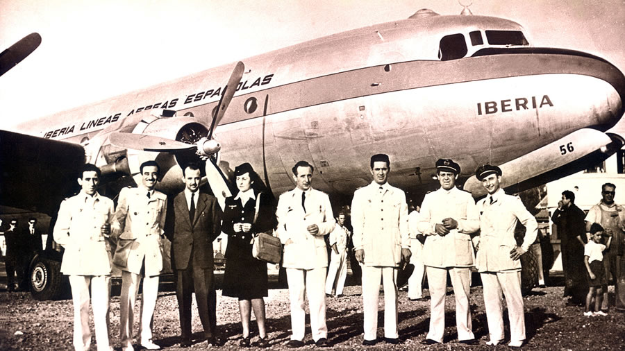 -Iberia cumple 80 años volando a Buenos Aires-