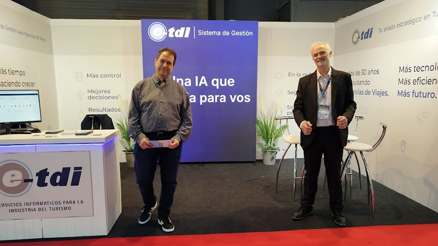 -e-TDI en FIT 2026 presentando e-guIA-