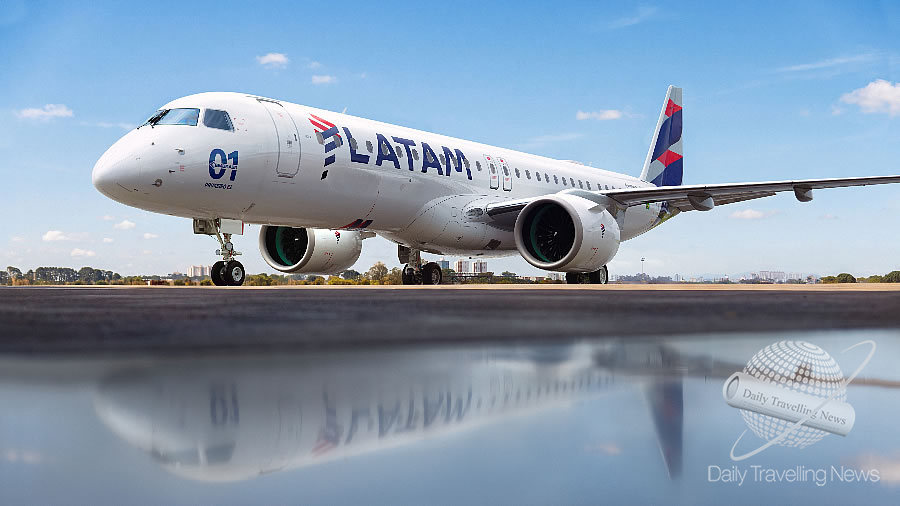 -LATAM Airlines Brasil y Embraer celebran el primer E195-E2 de la aerolínea-
