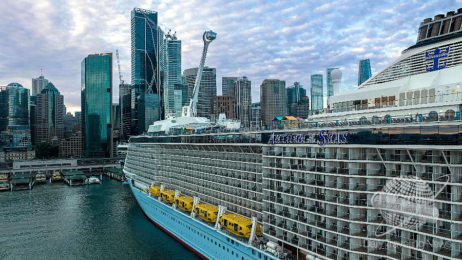-Anthem of the Seas de Royal Caribbean regresa de forma espectacular a S�dney-
