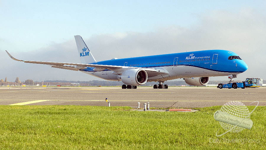 -KLM realiz� el primer vuelo de un Airbus A350 a Toronto-