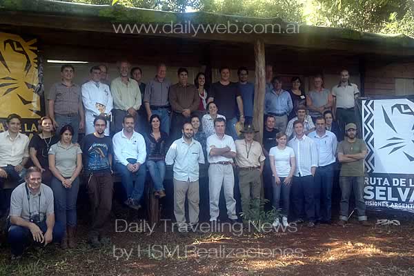 -Taller participativo del proyecto Ruta de la Selva en Andresito, Misiones.-