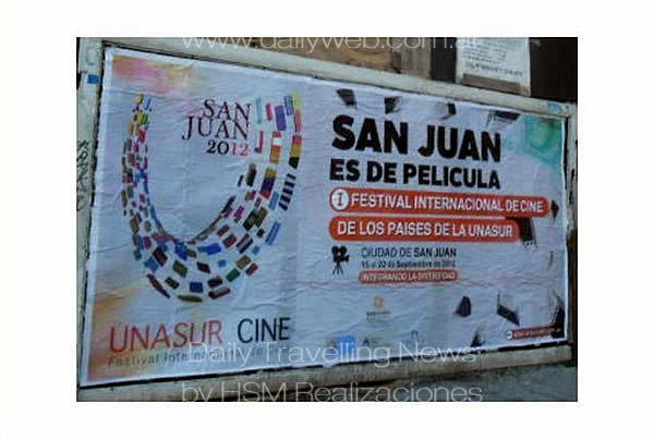 -Publicidad del Festival Internacional de Cine Unasur - San Juan-