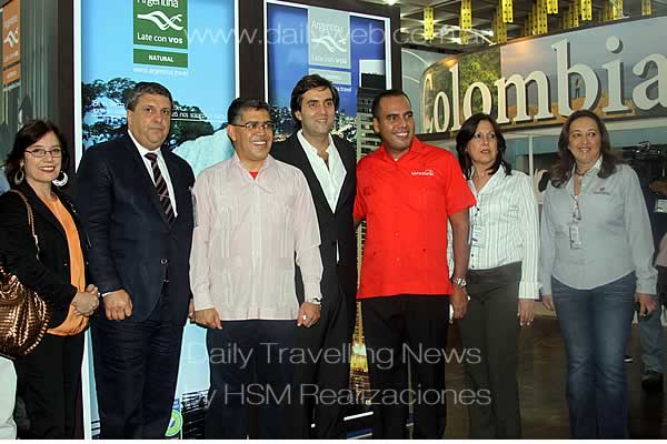 -Leonardo Boto, y el vicepresidente de Venezuela, Elas Jaua, encabezaron la jornada turstica.-