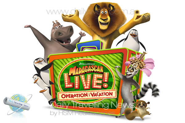 -SeaWorld Parks & Entertainment lanza Madagascar Live! Operation: Vacation-