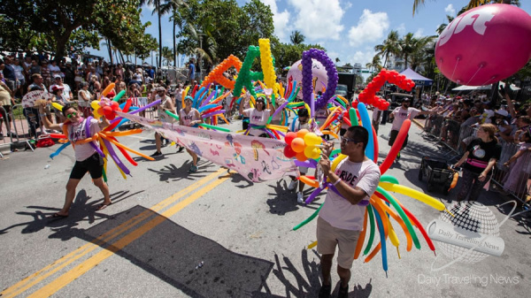 En el mes del orgullo Miami Beach ilumina la ciudad celebrando a la comunidad LGBTQ+