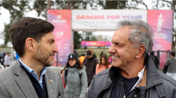 Daniel Scioli acompa�� a la delegaci�n argentina en Santa Fe 2026