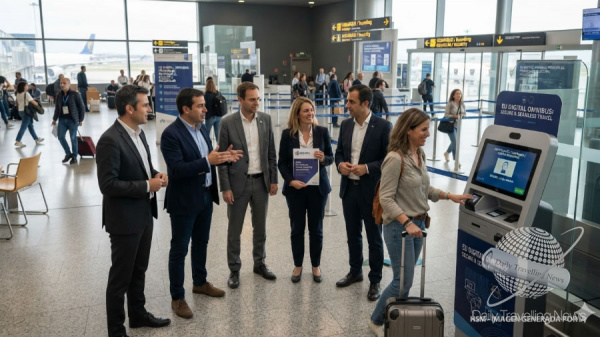 Una nueva coalici�n del sector de los viajes pide que el ��mnibus digital� de la UE permita viajes biom�tricos seguros y fluidos