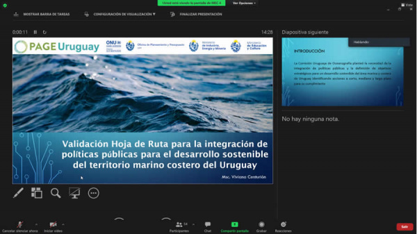 Uruguay proyecta el desarrollo del espacio marino costero