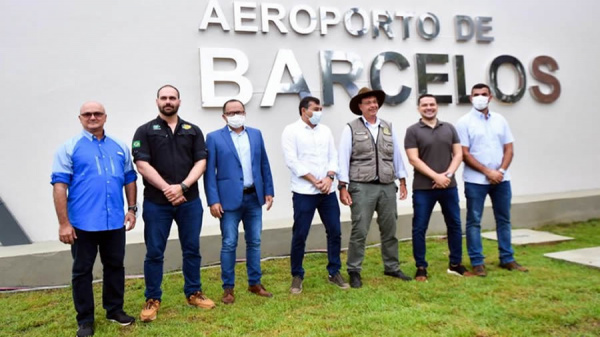 Inauguraron en Brasil las obras del aeropuerto de Barcelos