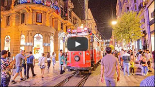 DailyWeb.tv - Recorrido Virtual por la calle Istiklal, Estambul en 4K