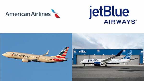 ANAC aprueba el acuerdo de código compartido entre American Airlines y JetBlue Airways