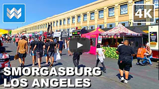 DailyWeb.tv - Recorrido Virtual por Smorgasburg Market, Los Angeles en 4K