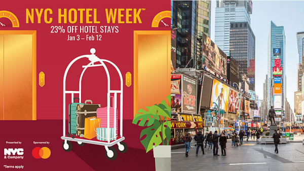 NYC Hotel Week llega nuevamente a New York