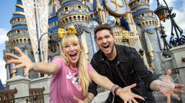 Michael Bublé y Luisana Lopilato Regresan a “Casa” a Walt Disney World Resort