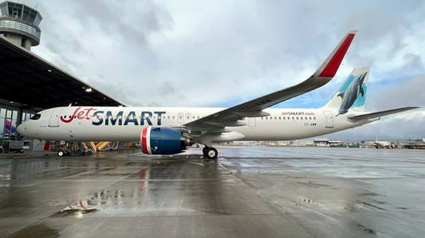 JetSMART recibe su cuarto A321