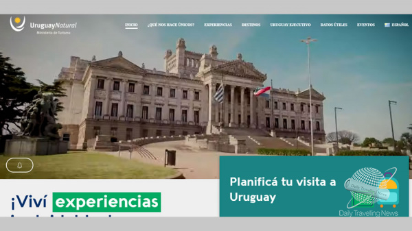 Uruguay presentó su nuevo sitio web de turismo