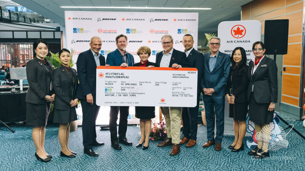 Air Canada inaugura la ruta entre Vancouver y Singapur
