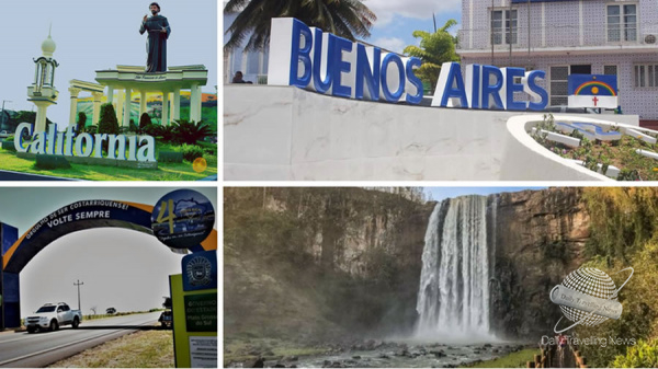 Brasil cuenta con muchas ciudades que copian los nombres de pases extranjeros o de otras ciudades