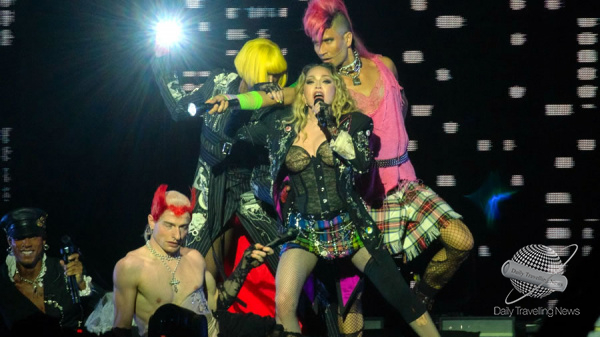 Madonna ilumin Ro de Janeiro con su impresionante show