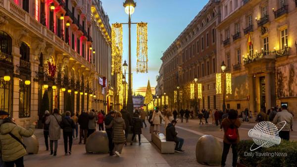 Madrid contagia el espritu de Navidad a todos sus visitantes