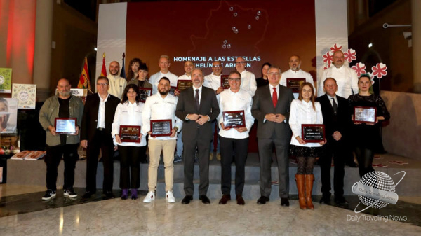 La gastronoma de Aragn recibe las Estrellas Michelin