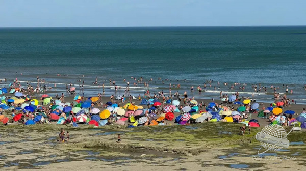 Ro Negro vive un verano a pleno