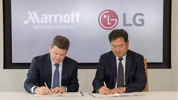 LG Electronics y Marriott International proyectan una nueva plataforma tecnol�gica para las habitaciones