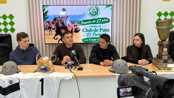 La localidad de Alvear recibir�, en el Campo de Pato El Parque, la disputaci�n de la Triple Corona