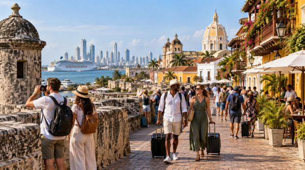 Colombia sigue recibiendo m�s divisas por turismo, de enero a junio de 2026 creci� 4,9%