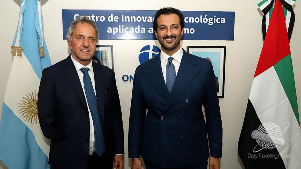 Scioli dijo que se trabaja para que �vengan cada vez m�s turistas de Emiratos �rabes a la Argentina�