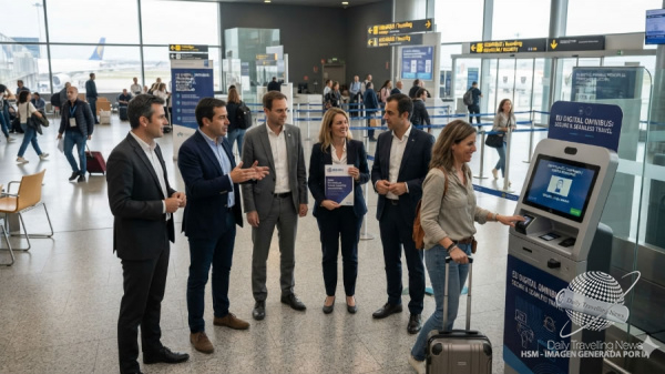 Una nueva coalici�n del sector de los viajes pide que el ��mnibus digital� de la UE permita viajes biom�tricos seguros y fluidos