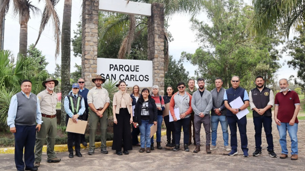 El Parque Nacional el Palmar brinda asistencia t�cnica sobre el uso del espacio, accesibilidad y experiencia tur�stica